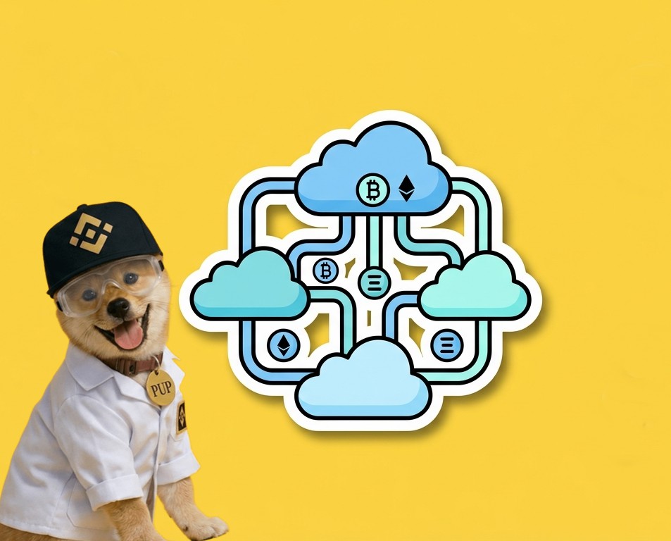 Global cloud and cryptocurrency network
